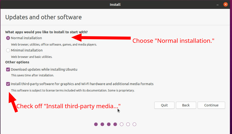 Ubuntu Desktop installer