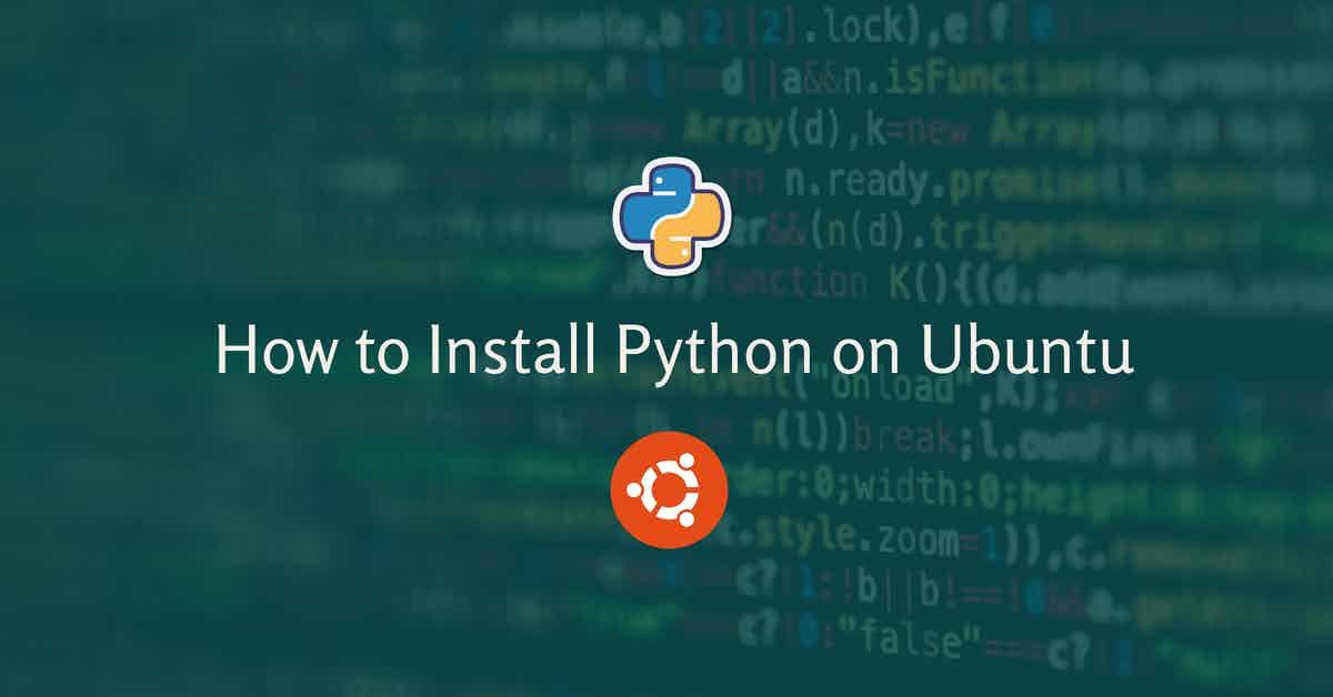 fresh install python 2.7 ubuntu