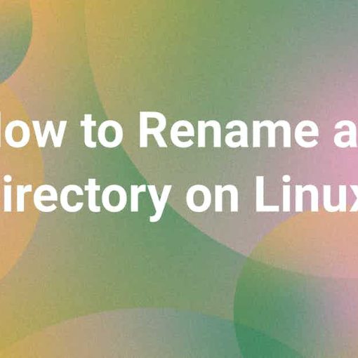 rename directory Linux