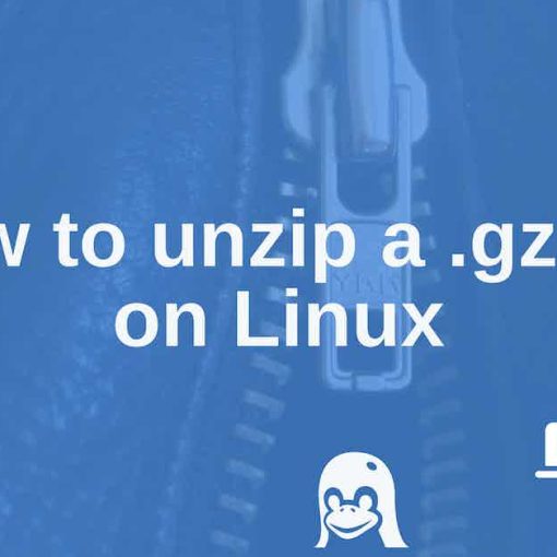 How to on Linux: Unzip a .gz File